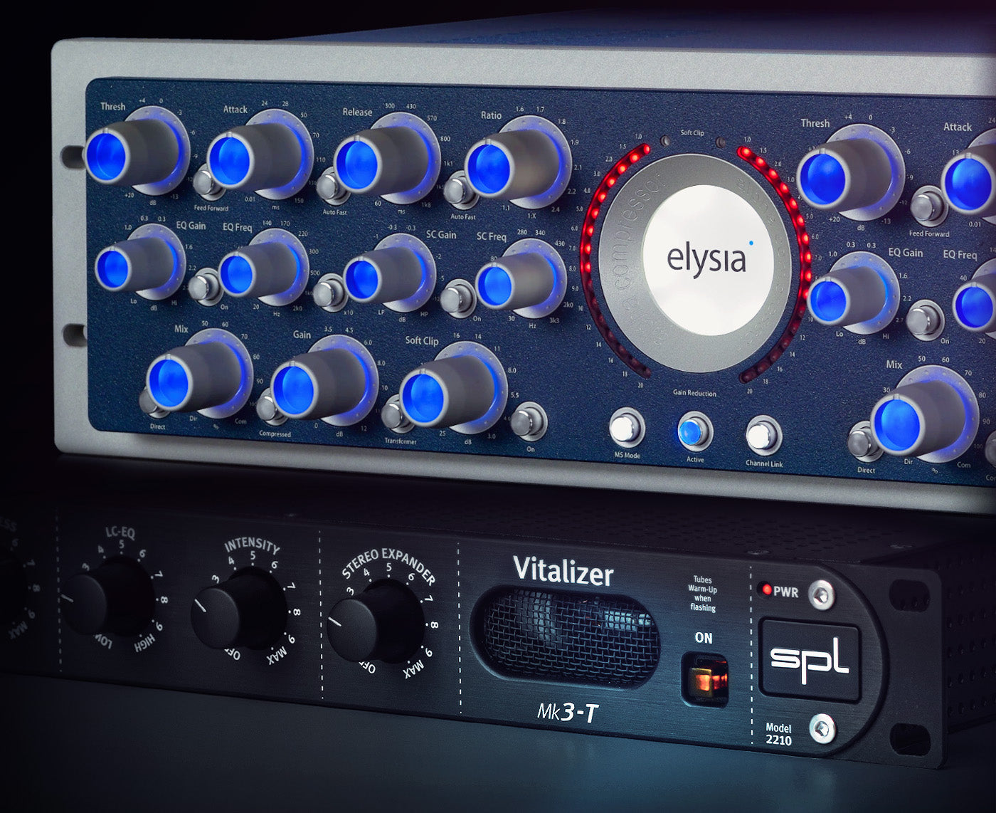 Agaia plus アガイアプラス Now Available: Elysia Alpha Compressor V2 and SPL Vitalizer MK3-T