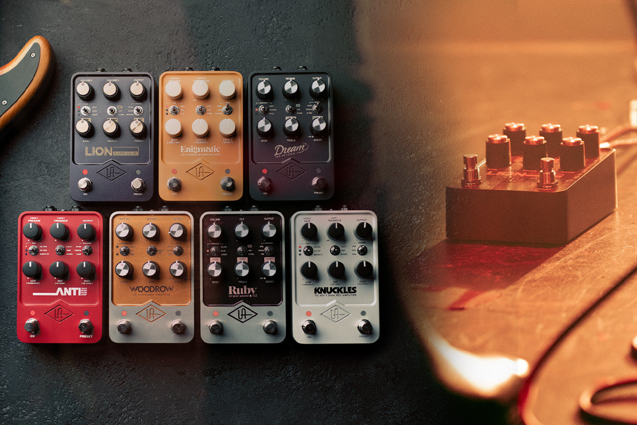 AMPLEUR（アンプルール）4点セット How to Use UAFX Amp Emulators Live – Universal Audio