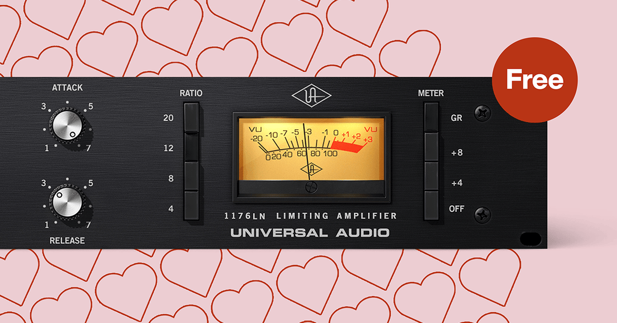 Universal Audio Offers Free 1176 Plug-In as Part of Valentine's Day Gi Universal Audio Offers Free 1176 Plug-In as Part of Valentine's Day Gi