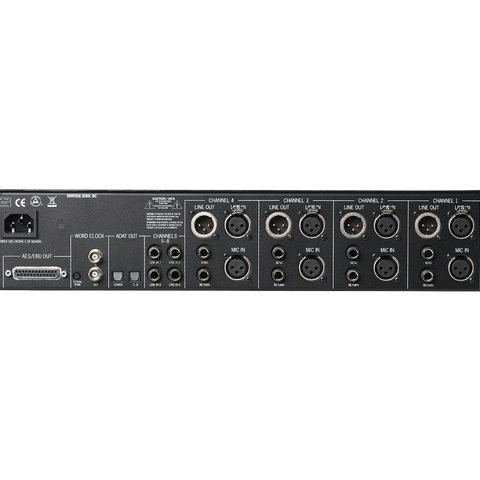 4-710d Four-Channel Tone-Blending Mic Preamp w/ Dynamics