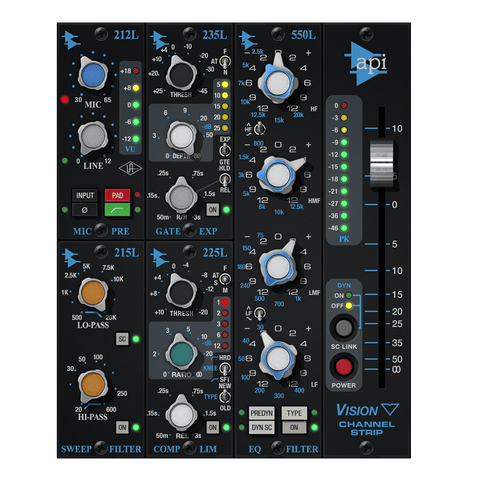 API Vision Channel Strip Collection