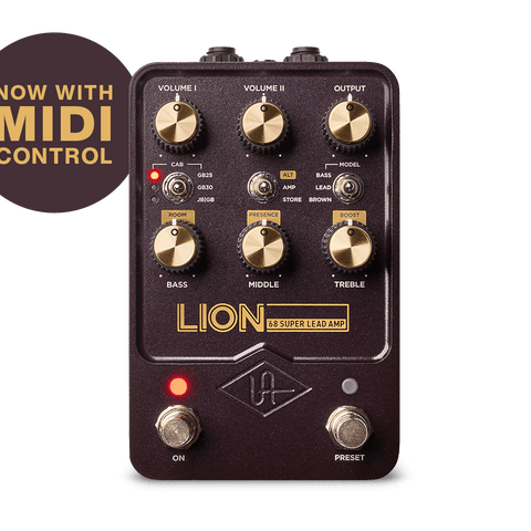 ギター UAFX LION Lion '68 Super Lead Amp – Universal Audio