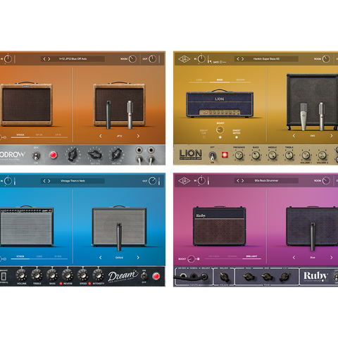 uad amp pedals UAD Guitar Amp Bundle Upgrade
