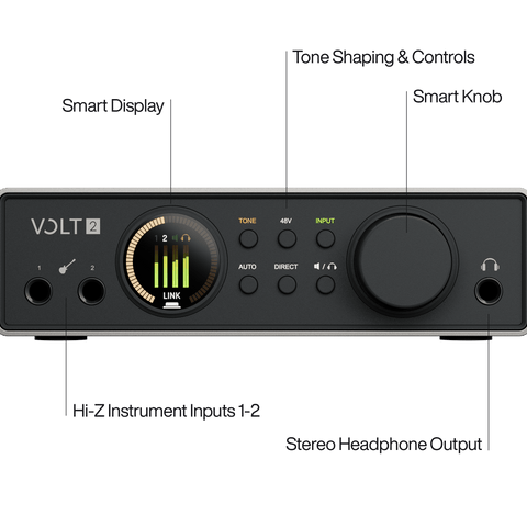 Volt 2 Gen 2 USB Audio Interface – Universal Audio