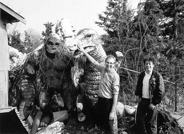 King Kong, Godzilla, Kurt Munkacsi and Philip Glass at Toho Film Studios 