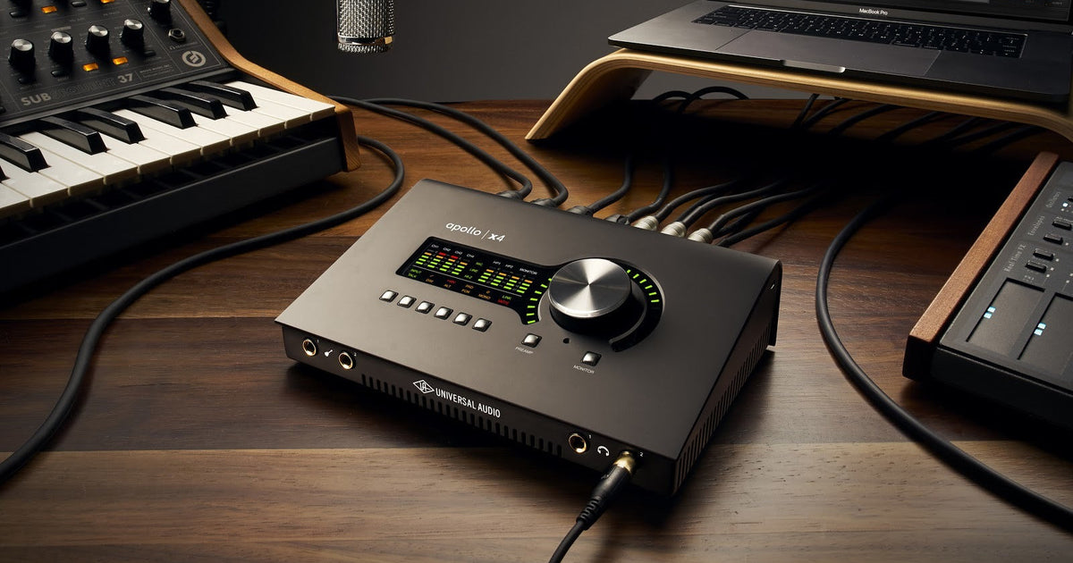 UA Releases New Apollo x4 Thunderbolt 3 Audio Interface – Universal Audio