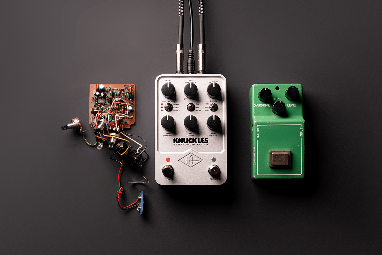 ギター UAFX Knuckles 92 Rev DUAL REC AMPLIFIER UA Introduces UAFX Knuckles '92 Dual Rec Amplifier Pedal