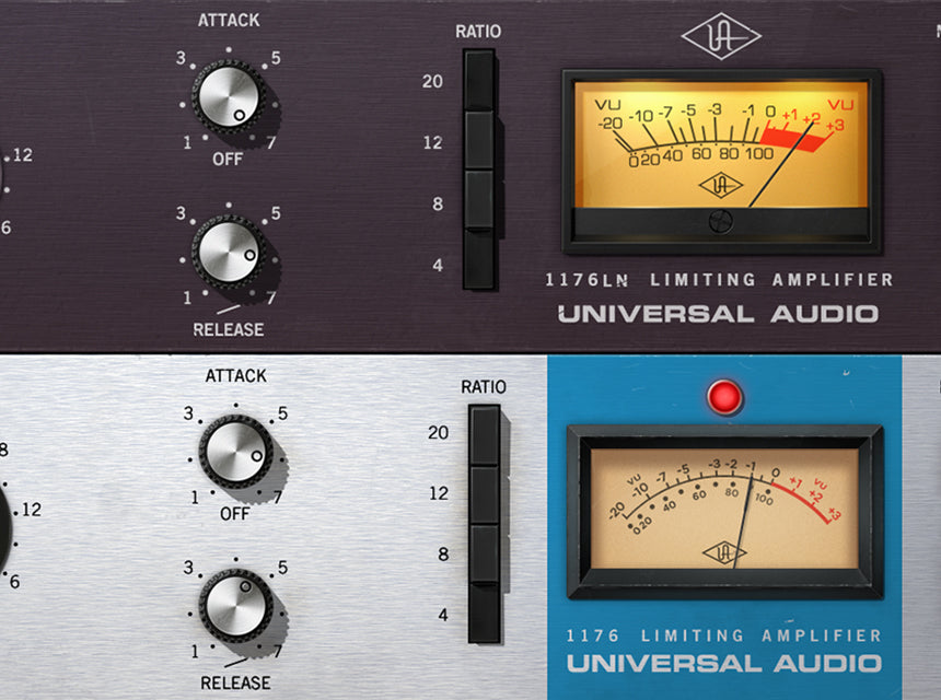 UAD 1176 Classic Limiter Collection All-Buttonで1176らしい強い質感を作る