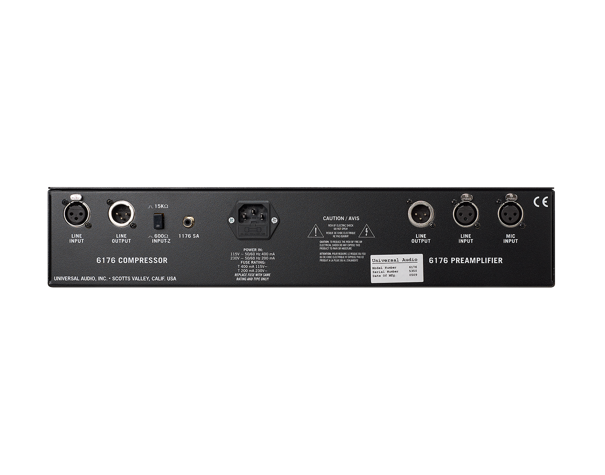 6176 Vintage Channel Strip – Universal Audio 6176 Vintage Channel Strip – Universal Audio