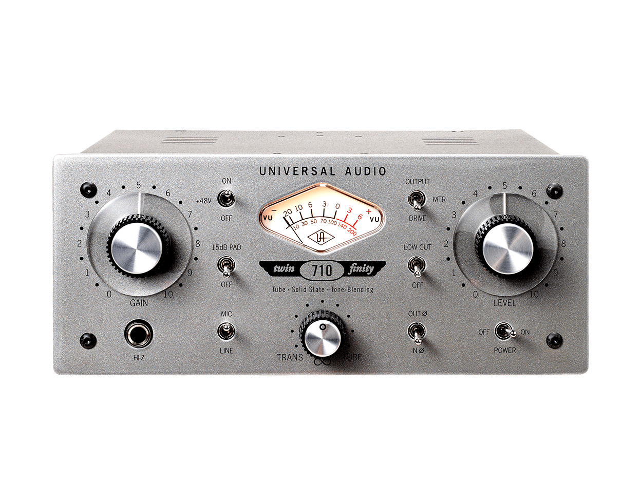 710 Twin-Finity Tone-Blending Mic Preamplifier – Universal Audio 710 Twin-Finity Tone-Blending Mic Preamplifier – Universal Audio