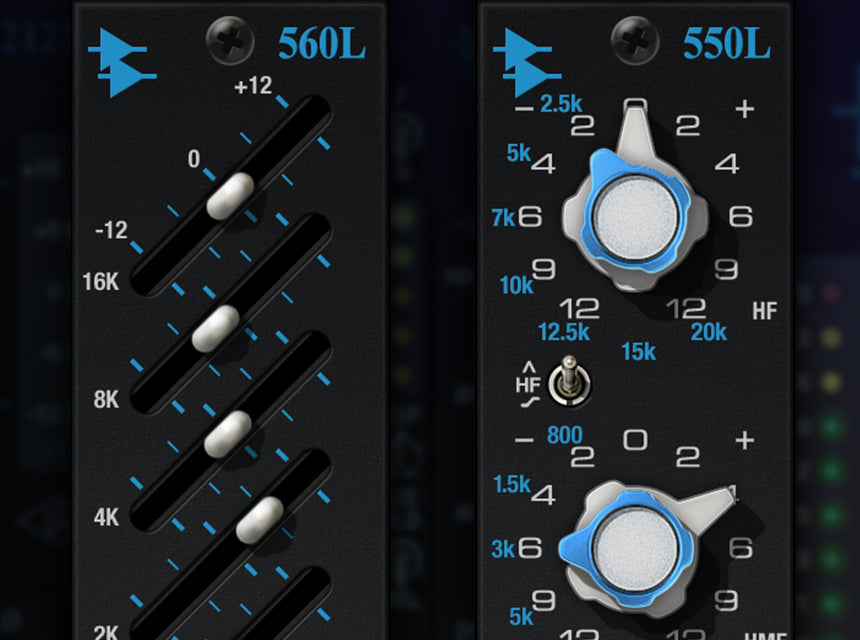 UAD API Vision Channel Strip 550Lと560LでAPIらしいEQ処理を選ぶ