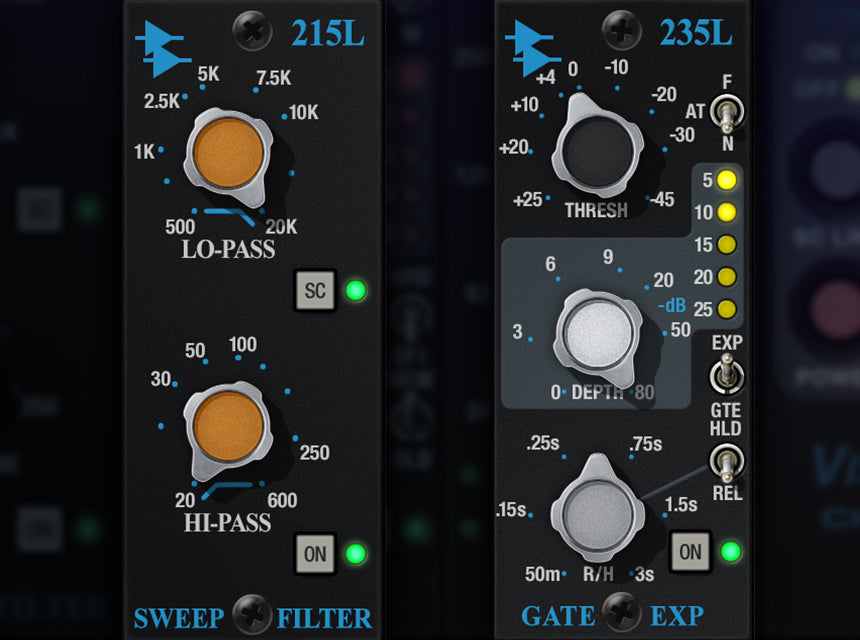 UAD API Vision Channel Strip ゲート/エキスパンダーで不要な音を整理