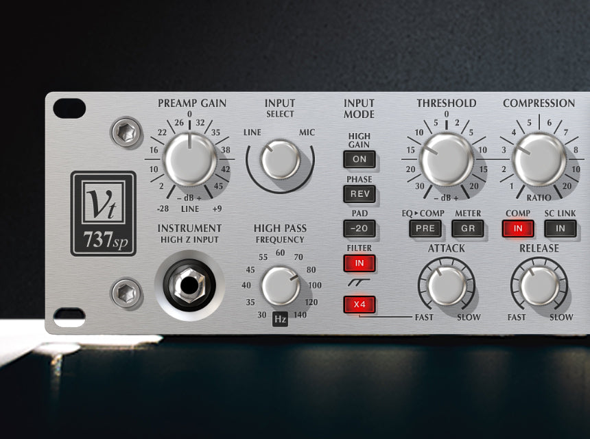 UAD Avalon VT-737sp ボーカル向きの滑らかなコンプレッション