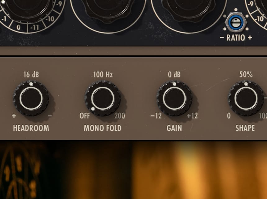 UAD Capitol Mastering Compressor 完全なインザボックス・マスタリング向けの拡張操作