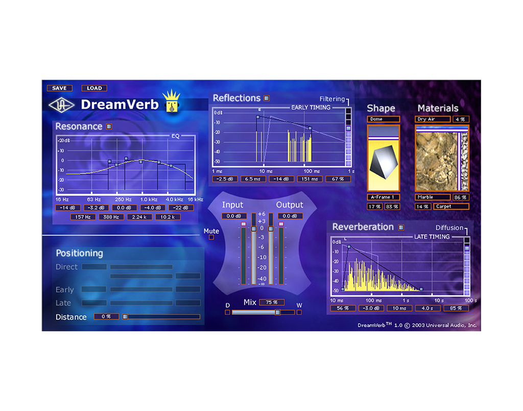DreamVerb Room Modeler