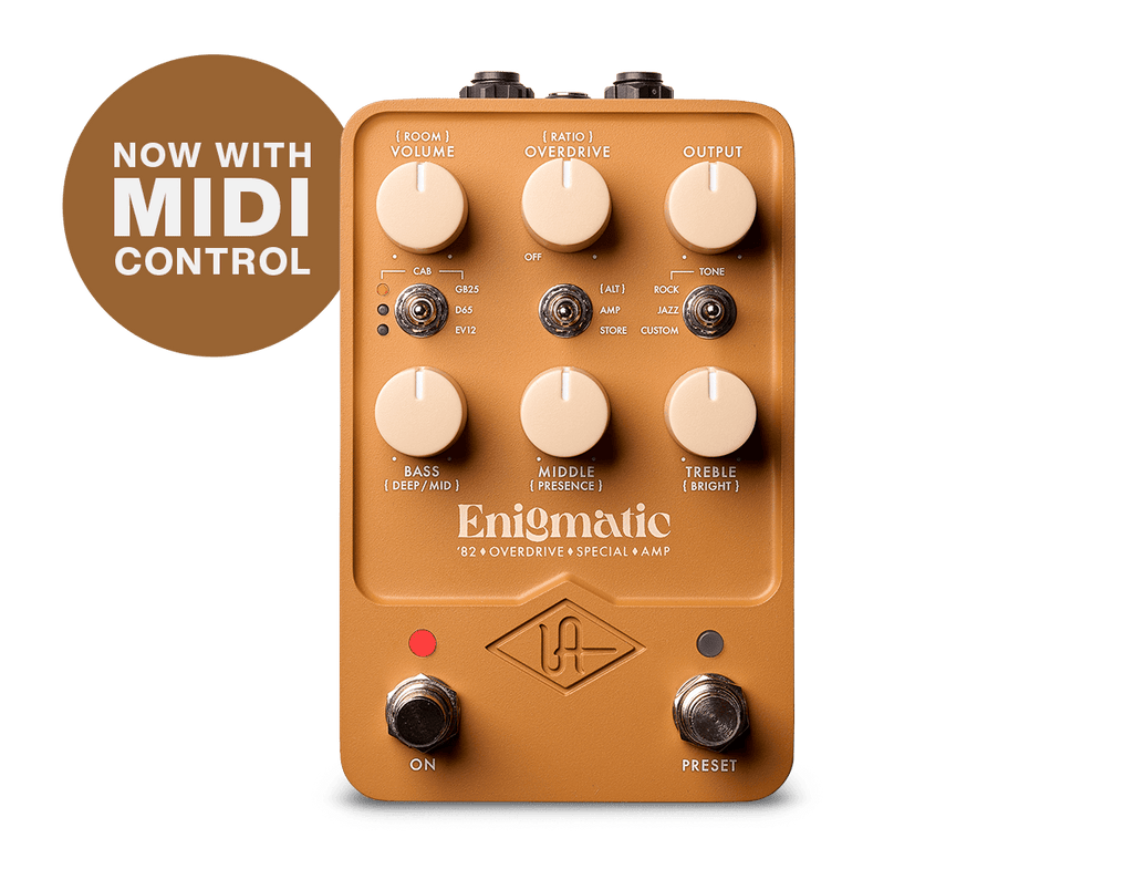 ギター UAFX Enigmatic Enigmatic '82 Overdrive Special Amp – Universal Audio