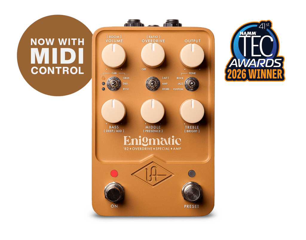 Enigmatic '82 Overdrive Special Amp – Universal Audio