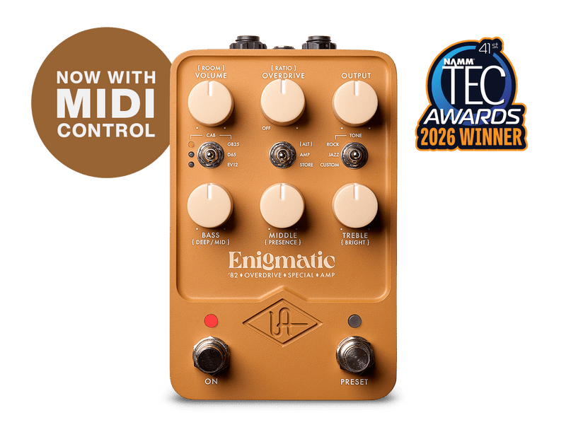 Enigmatic '82 Overdrive Special Amp – Universal Audio Enigmatic '82 Overdrive Special Amp – Universal Audio