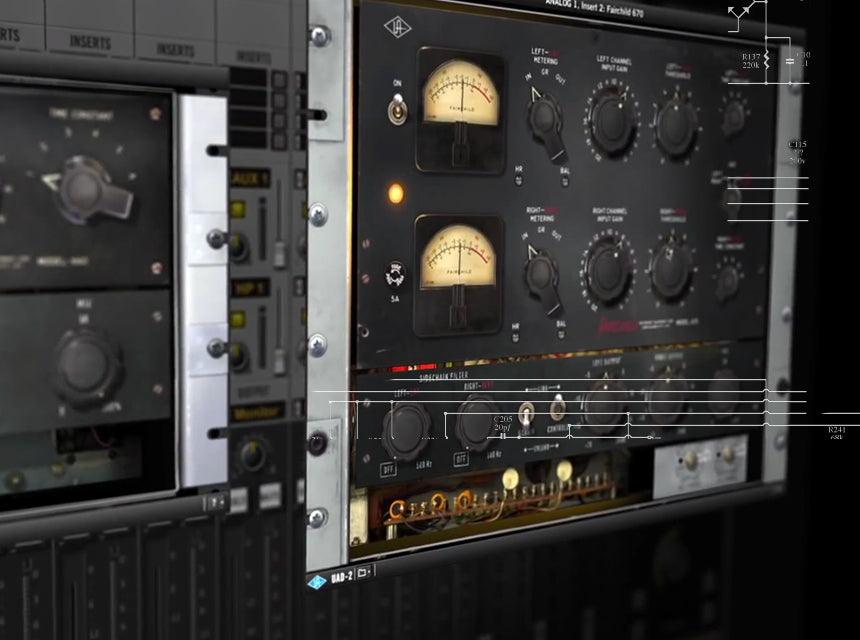 UAD Fairchild Tube Limiter Collection 希少なFairchild実機の回路感をUADで扱う