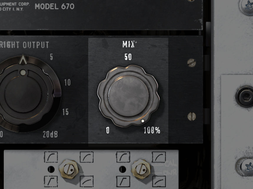 UAD Fairchild Tube Limiter Collection Sidechain Filterで低域の反応を整える