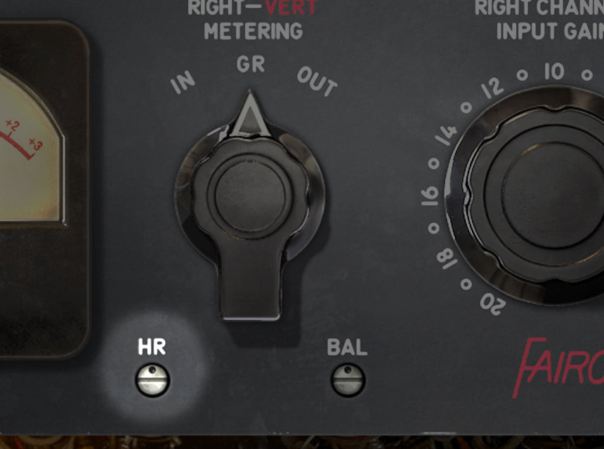 UAD Fairchild Tube Limiter Collection Lat/Vertでステレオイメージを独特に制御