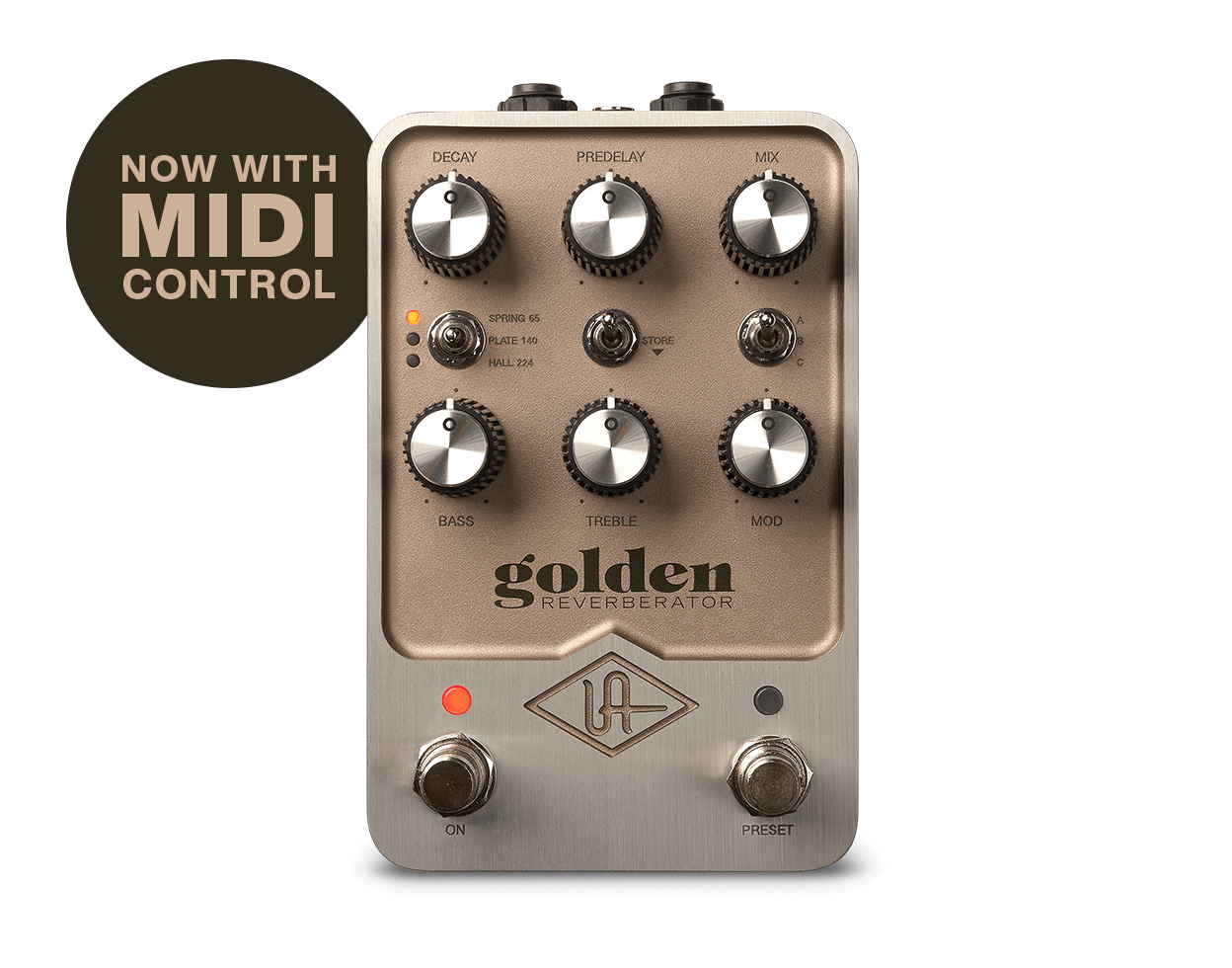 ギター Universal Audio Golden Reverberator Golden Reverberator – Universal Audio