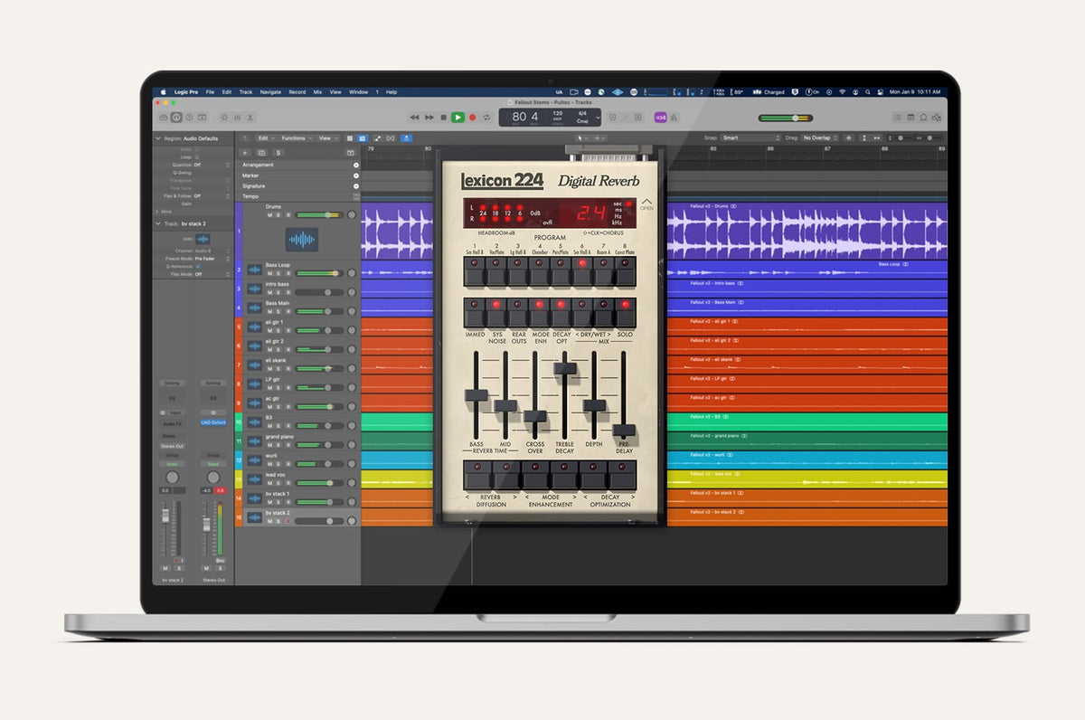 UAD Lexicon 224 Digital Reverb オリジナルLexicon 224のアルゴリズムを再現