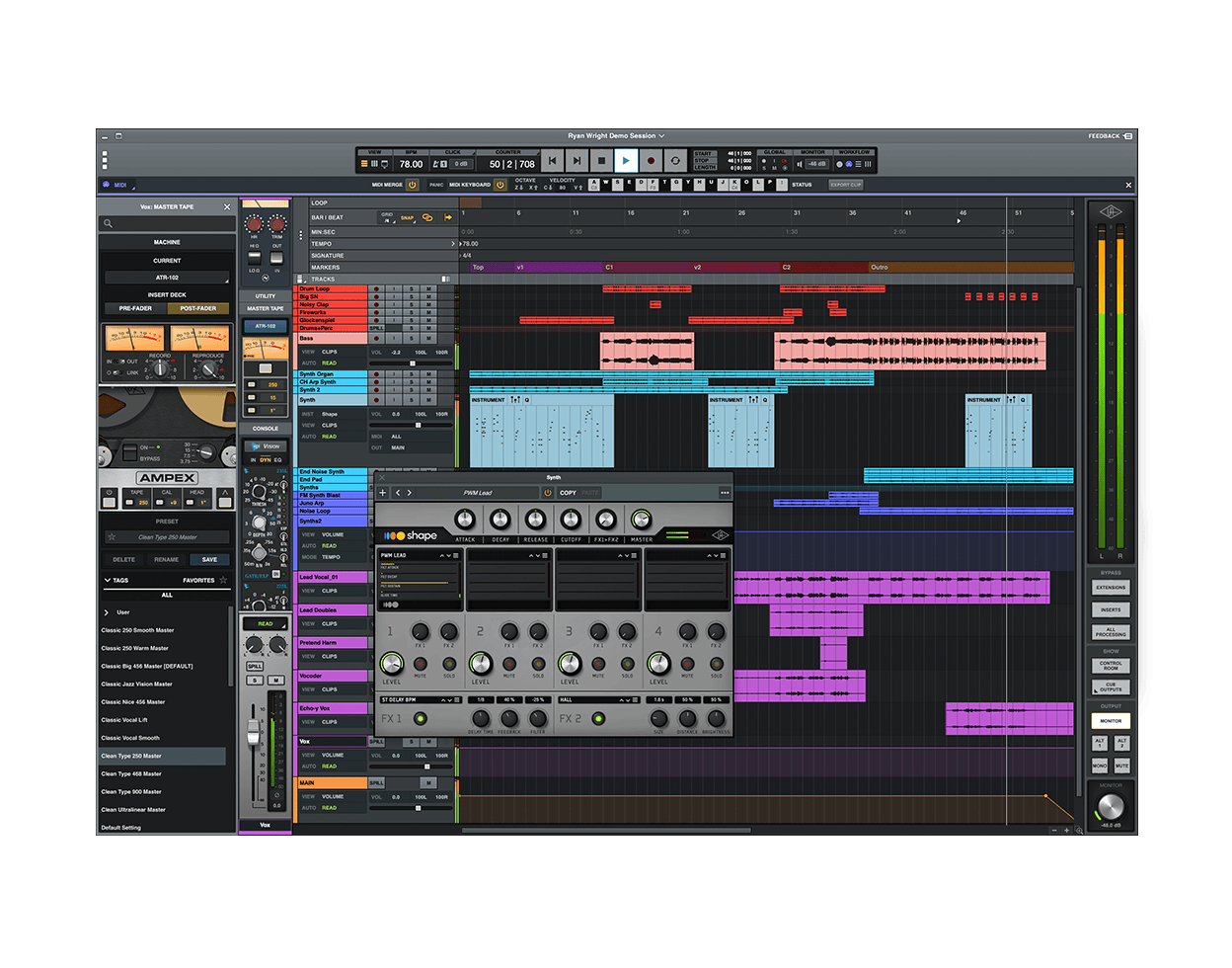 Universal Audio LUNA free DAW interface