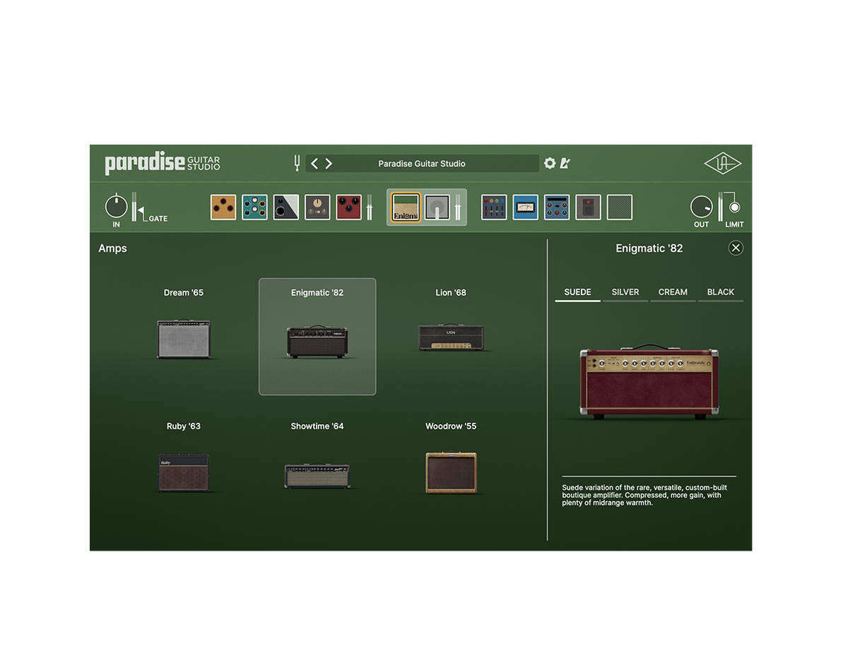 Paradise Guitar Studio – Universal Audio