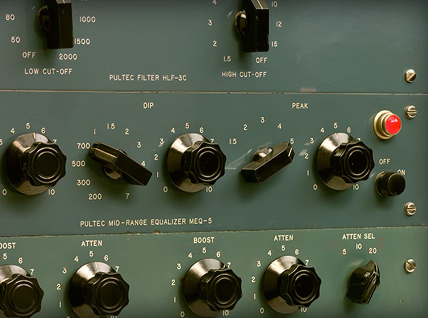 UAD Pultec Passive EQ Collection 公式Pultecハードウェアに基づく質感を再現
