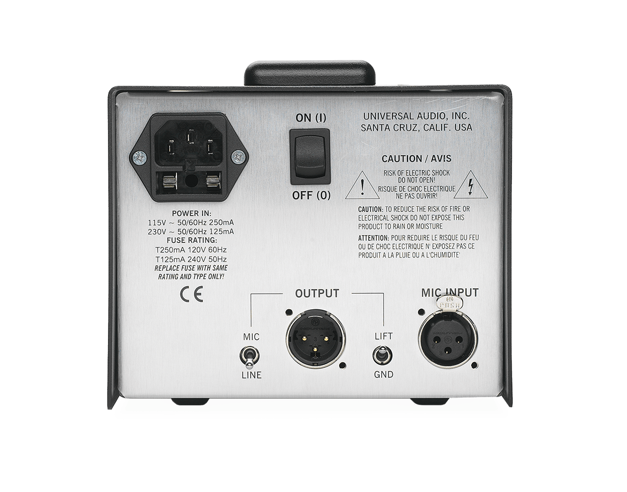 SOLO/610 Classic Tube Preamplifier & DI Box – Universal Audio SOLO/610 Classic Tube Preamplifier & DI Box – Universal Audio