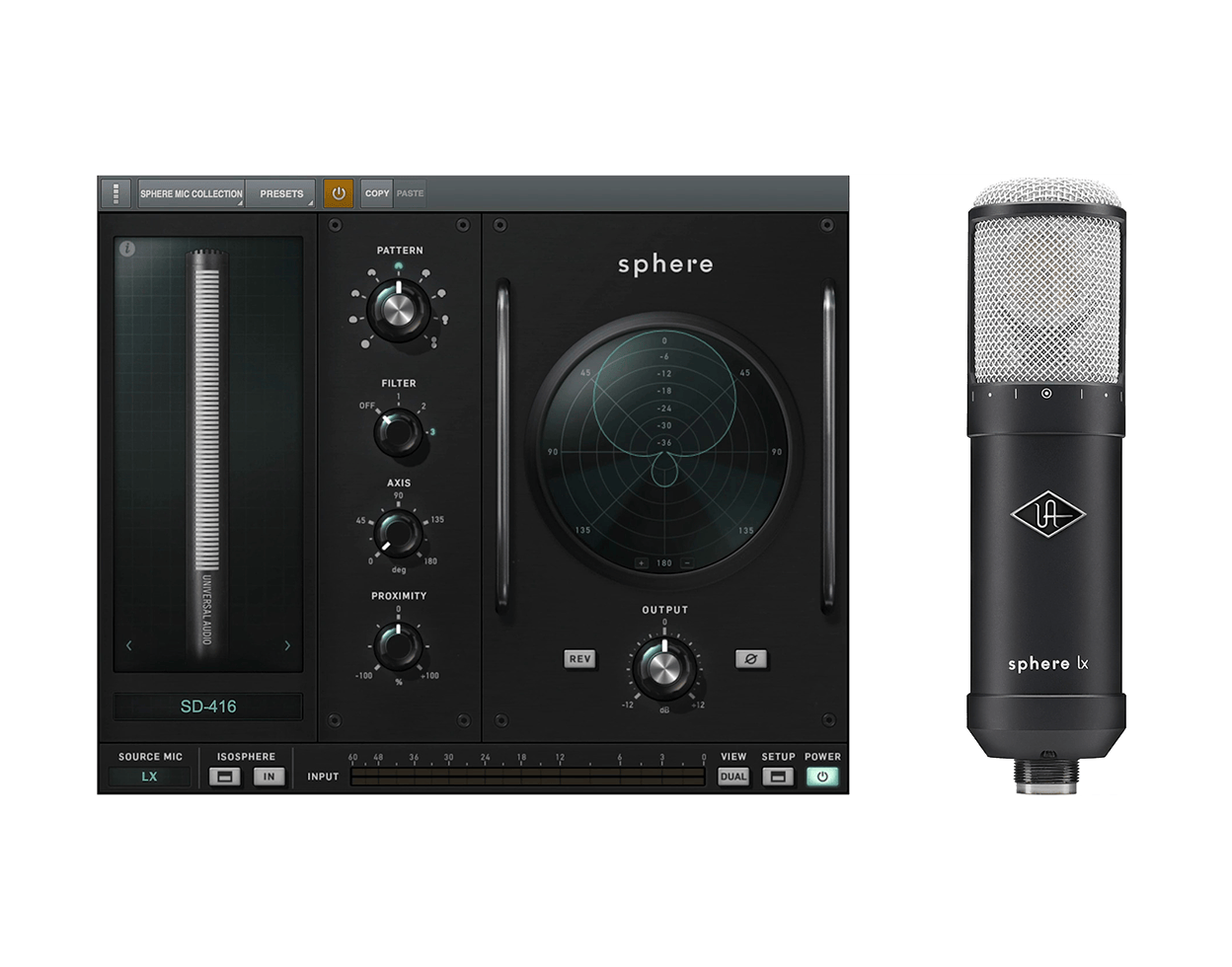 UA Sphere LX Modeling Microphone – Universal Audio UA Sphere LX Modeling Microphone – Universal Audio