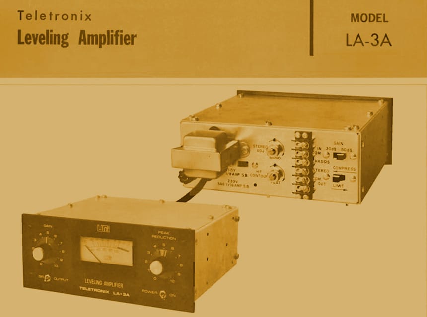 UAD LA-3A 前に出るオプト系コンプレッション
