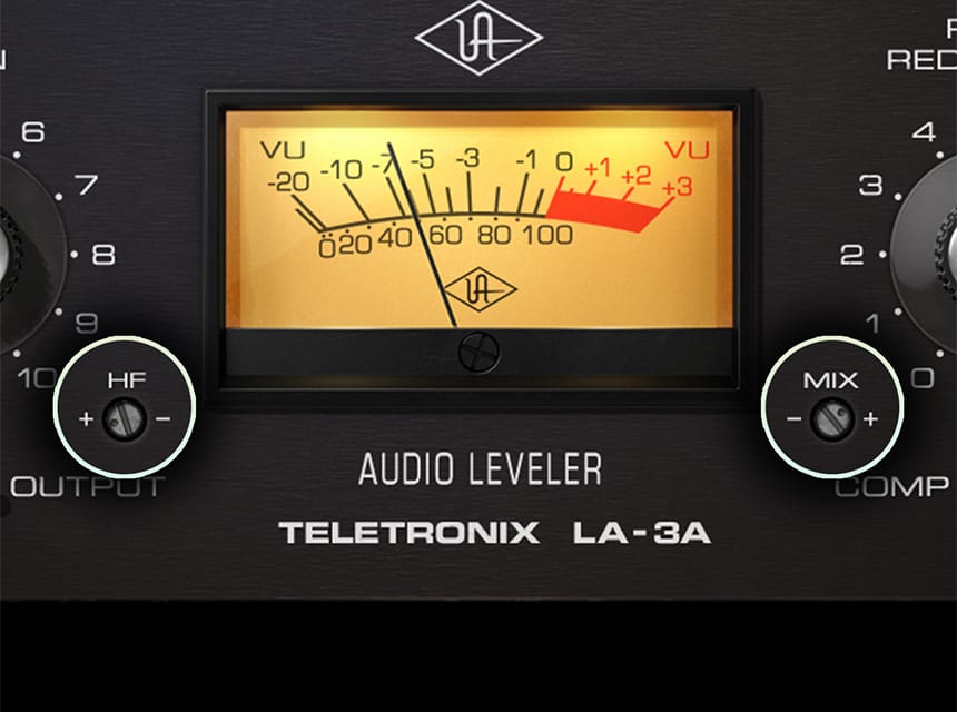 UAD LA-3A ドラムにも使える現代的な補助機能