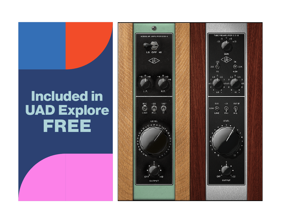 UA 610 Tube Preamp & EQ Collection
