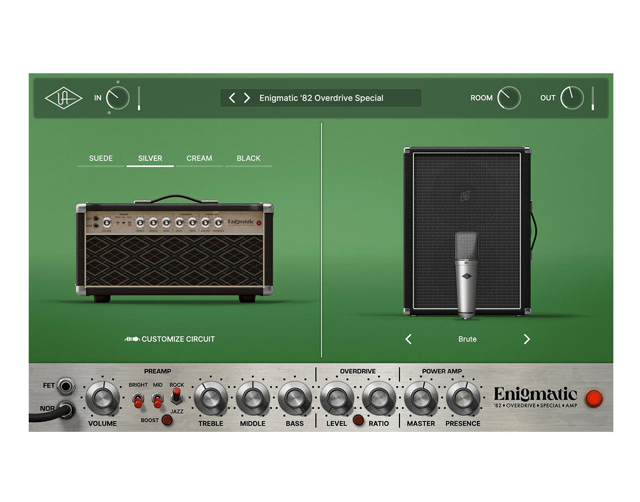 UAD Enigmatic '82 Overdrive Special Amp