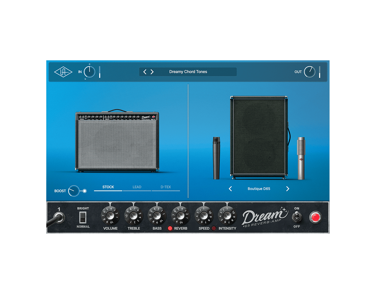 UAD Dream '65 Reverb Amplifier – Universal Audio UAD Dream '65 Reverb Amplifier – Universal Audio