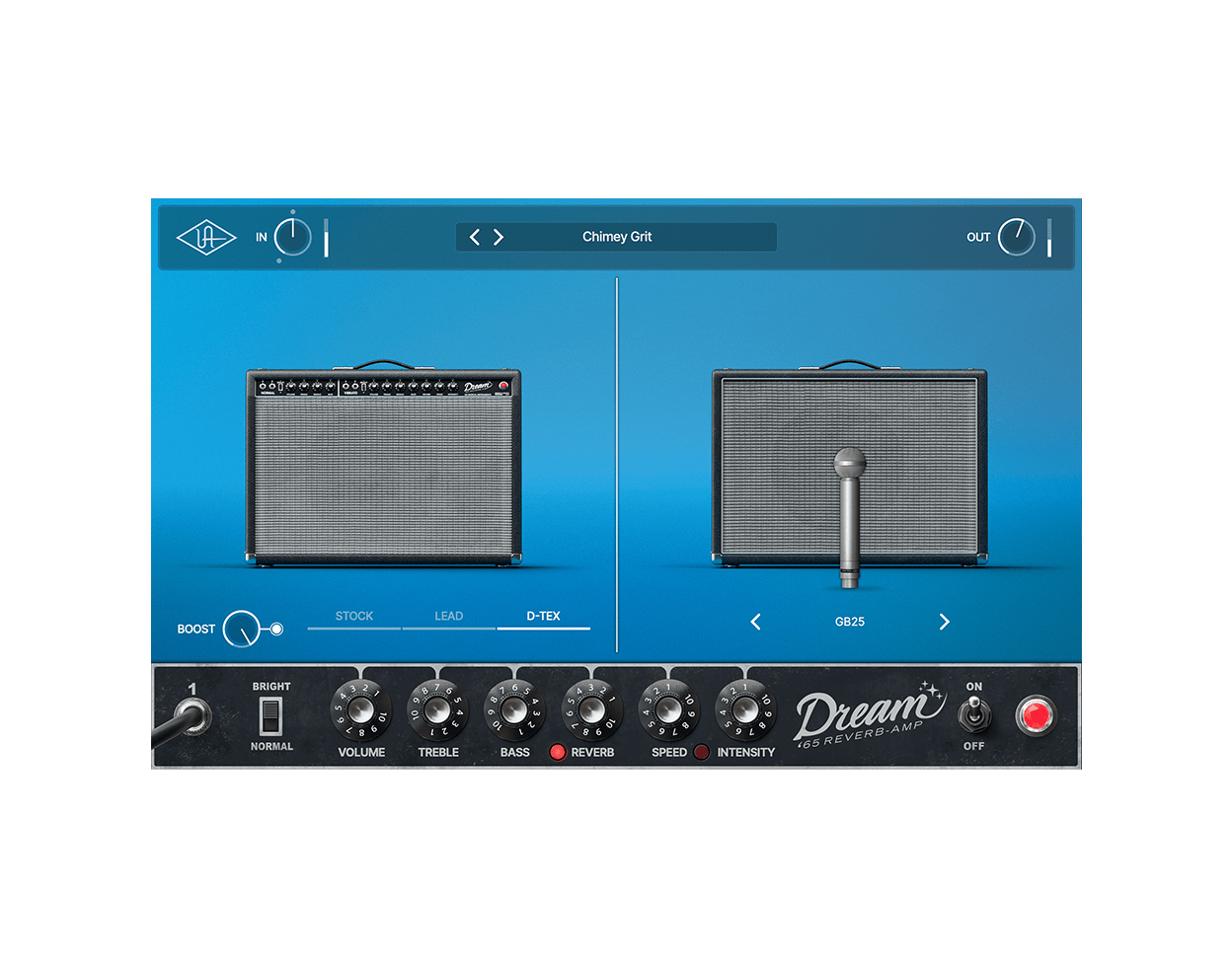 UAD Dream '65 Reverb Amplifier – Universal Audio UAD Dream '65 Reverb Amplifier – Universal Audio