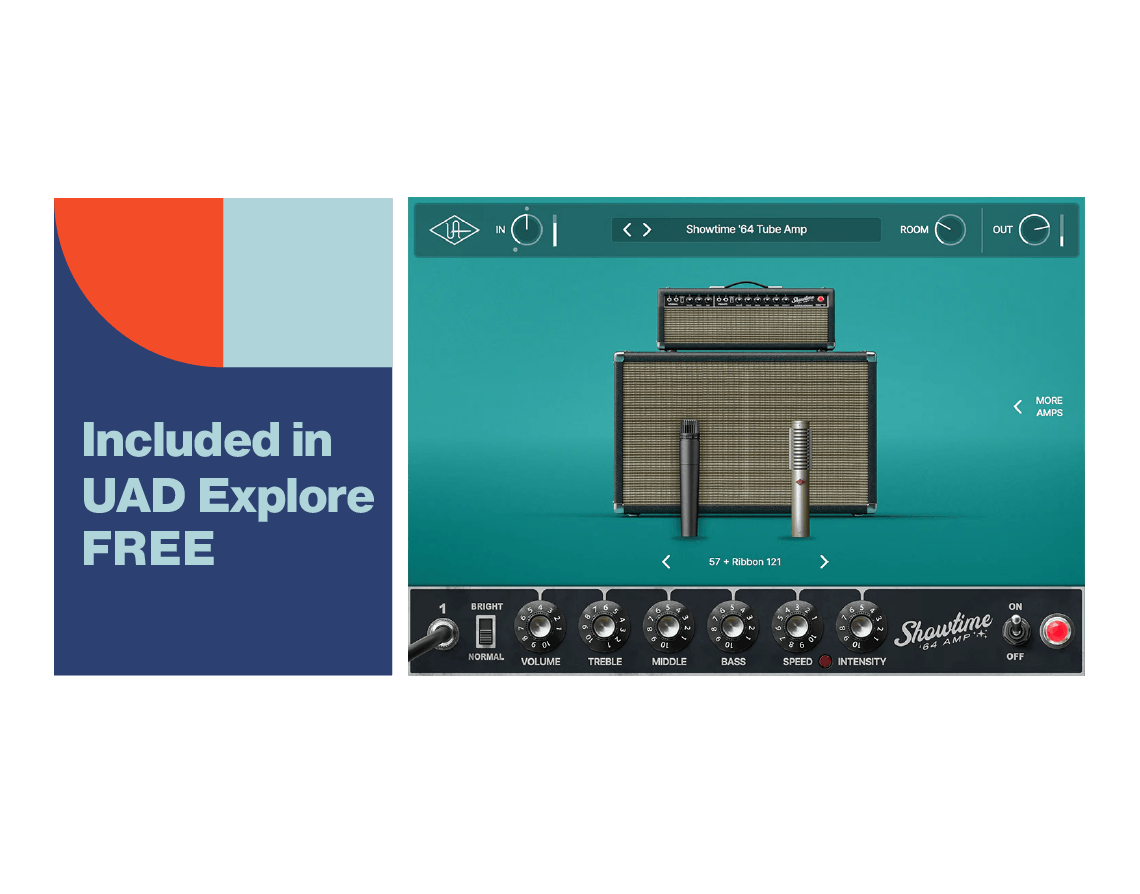 Uad UAD Showtime '64 Tube Amp – Universal Audio