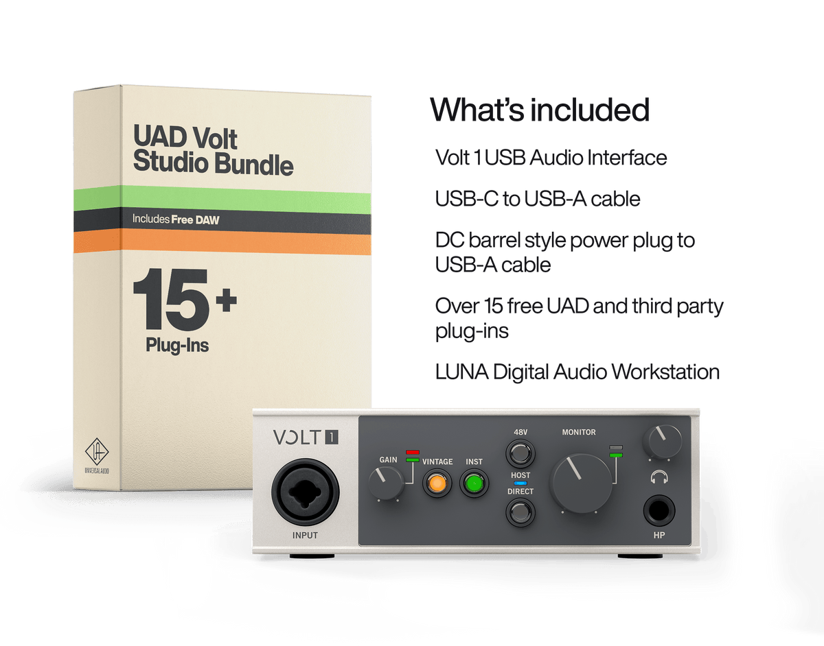 Volt 1 | Compact USB Audio Interface – Universal Audio