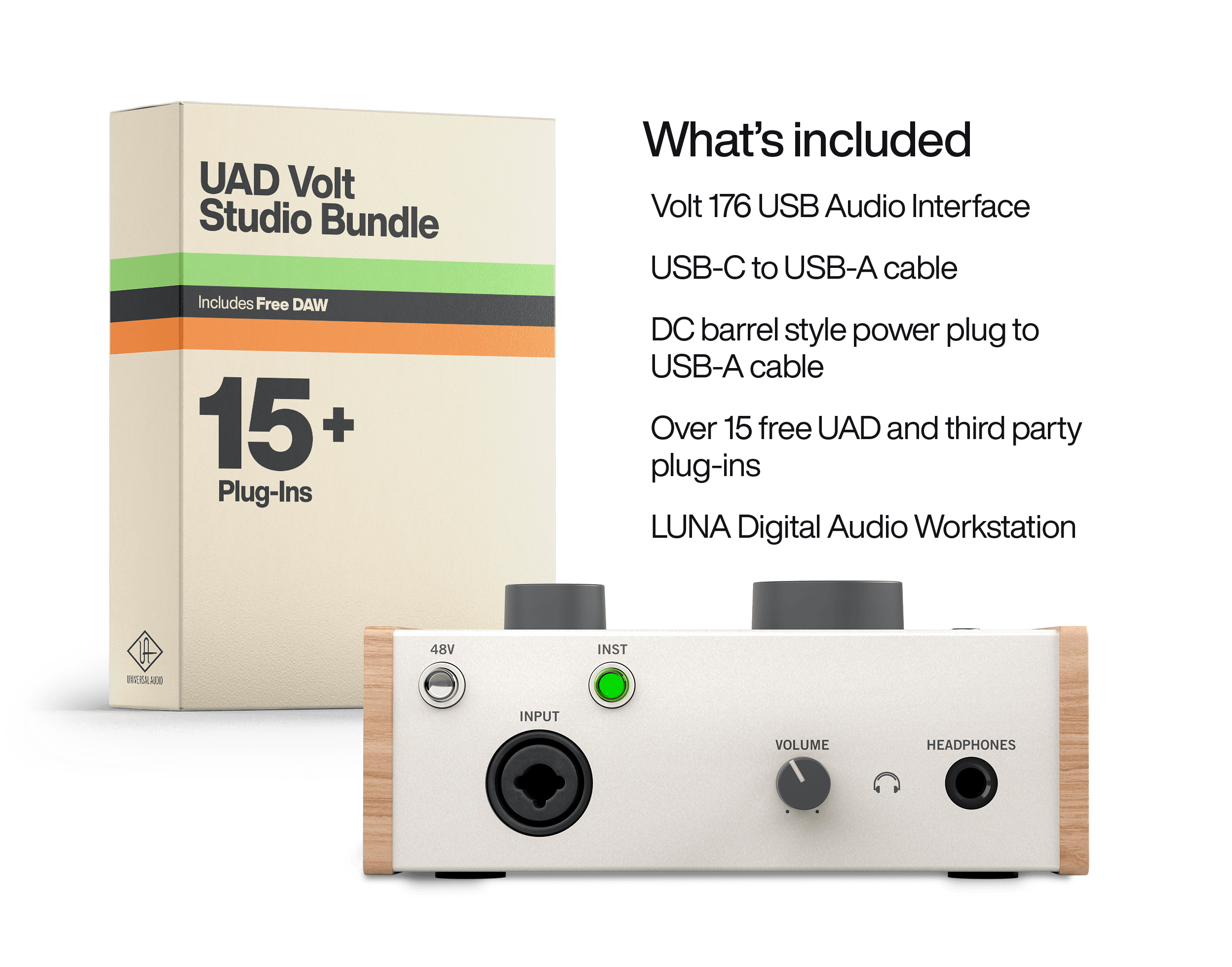 Volt 176 | USB Interface with Compressor – Universal Audio