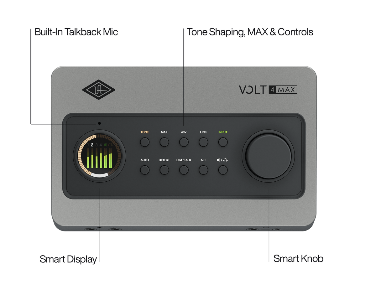 Volt 4 Max USB Audio Interface