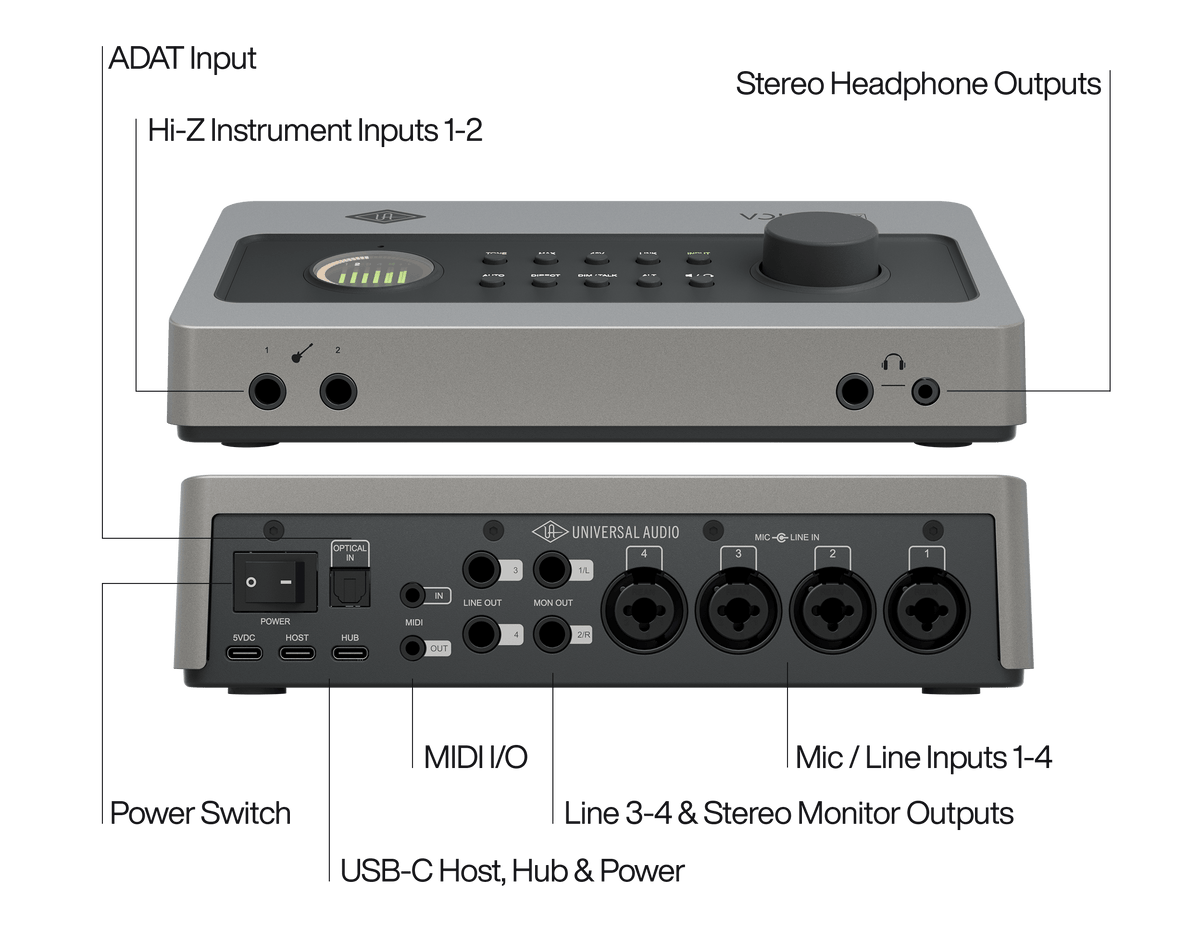 Volt 4P Max USB Audio Interface – Universal Audio