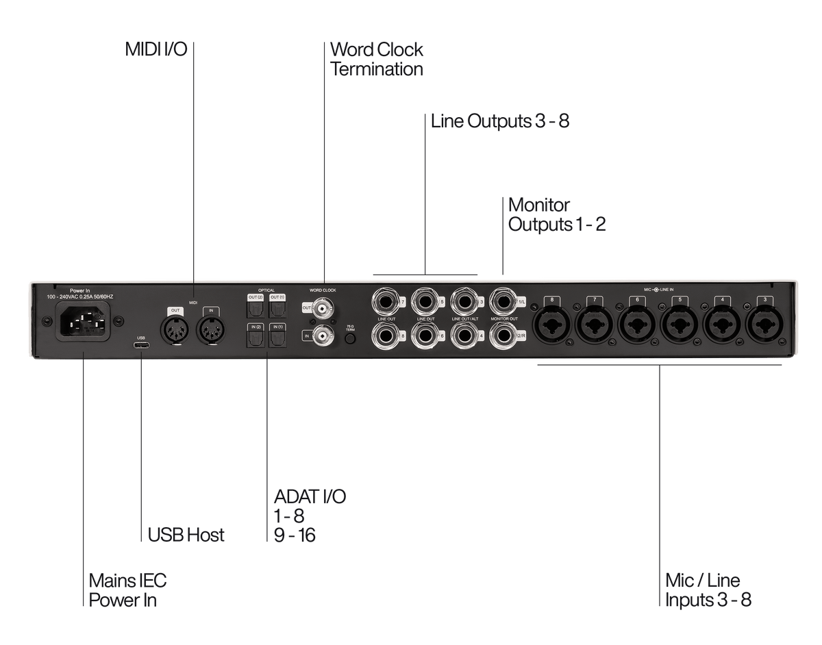 Volt 876 USB Audio Interface