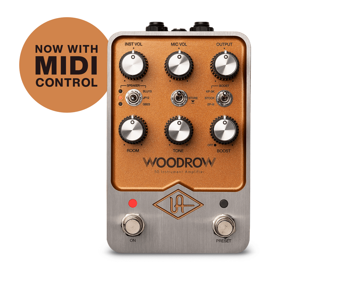 Woodrow '55 Instrument Amplifier – Universal Audio Woodrow '55 Instrument Amplifier – Universal Audio