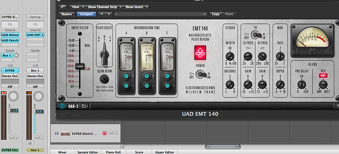 The EMT® 140 Plate Reverb Plug-in
